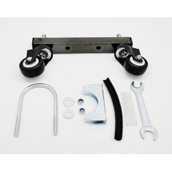 Metallstöd med glidande hjul för Xiaomi elskotrar, Segway F/D-serien, Ninebot Max-serien eller liknande  - 4 Metallstöd med glid