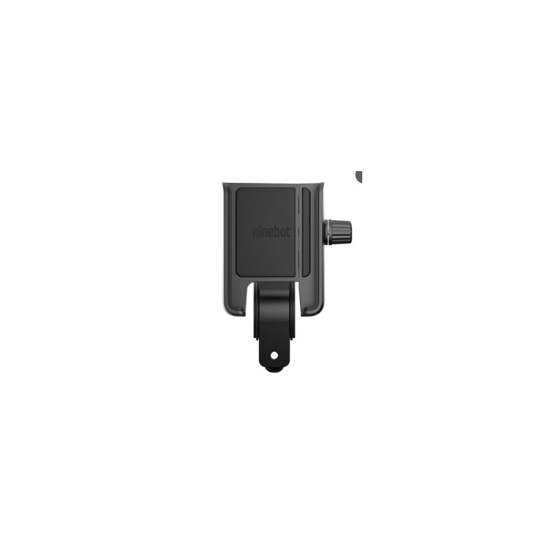 Suporte para telemóvel Ninebot original compatível com guiadores de 18 mm a 36 mm de diâmetro.  - 1 Suporte para telemóvel Nineb