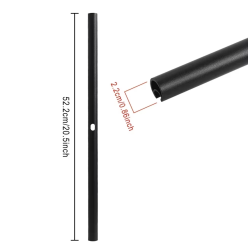 Guiador estendido de 52 cm para scooters elétricas Xiaomi, Ninebot ou similares.  - 1 Guiador estendido de 52 cm para scooters e