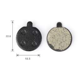 Bremseklodser til Segway F20, F25, F30, F40, D18, D28, D38 eller lignende Segway - Ninebot - 9 Bremseklodser til Segway F20, F25