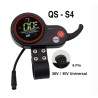 QS-S4 6-pin display (36V-60V) for Kaboo, Zero 9, Zero 8X, Zero10, Zero10X and similar  - 1 QS-S4 6-pin display (36V-60V) for Kab