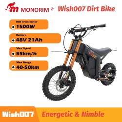Monorim e-Moto Electric Wish007, 55 km/h, motor 1500 W, baterie 21Ah, nastavitelné hydraulické odpružení Monorim - 6 Monorim e-M