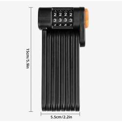 Padlock with anti-theft folding mechanism made of high quality material KROXNE - 4  