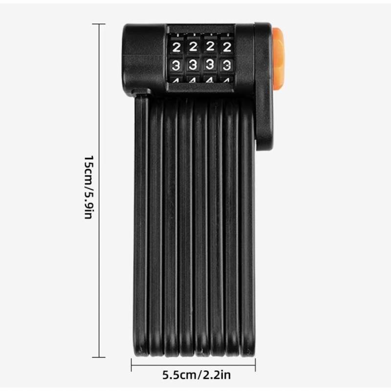 Padlock with anti-theft folding mechanism made of high quality material KROXNE - 4  