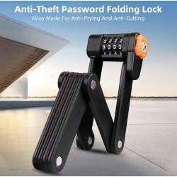 Padlock with anti-theft folding mechanism made of high quality material KROXNE - 8  