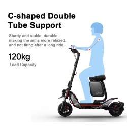 Zadel voor step Segway-ninebot ZT3 / Segway ZT3 Pro + transportkoffer Segway - Ninebot - 2 
Geschikt voor Segway-ninebot ZT3 en 