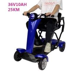 Chotyrykolisnyy skladanyy elektrosamokat z krislom dlya lyudey pokhyloho viku Segway - Ninebot - 4  