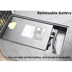 Štvorkolesová skladacia elektrická kolobežka so stoličkou pre starších ľudí Segway - Ninebot - 8  