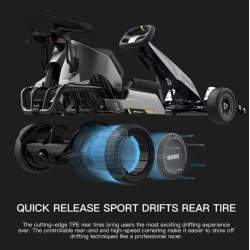 Pnevmatike za drift za Ninebot Gokart Pro, GoKart Kit in Gokart Lamborghini - Ninebot S Max Segway - Ninebot - 5  