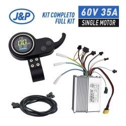 Kit controlador com display e gatilho 60v 35A (JP) para scooter elétrica KROXNE - 1  