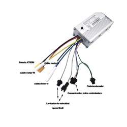 Rear controller for 60V 35A JP electric scooter KROXNE - 2  