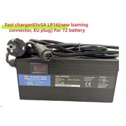 83V 5A LP-16 Quick Charger 3-Pin Connector for 72V Battery DUALTRON STORM Thunder3 Thunder2 Minimotors - 2  