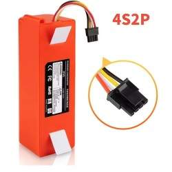 Batería de repuesto para Robot aspirador Xiaomi 14,4V para Xiaomi Roborock S55 S60 S65 S50 S51 S5 MAX S6 Xiaomi - 2  
