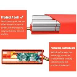 Xiaomi robottolmuimeja 14,4 V vahetusaku Xiaomi Roborock S55 S60 S65 S50 S51 S5 MAX S6 jaoks Xiaomi - 3  