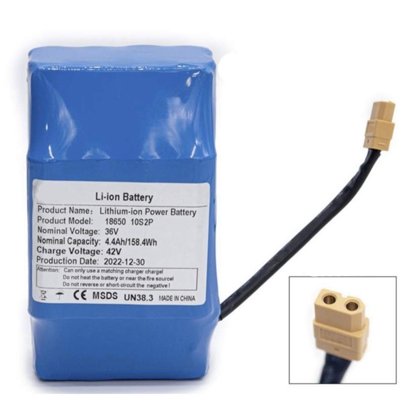 Eksternt tilleggsbatteri 36v 4400mah for el-scooter eller el-sykkel  - 3 Eksternt tilleggsbatteri 36v 4400mah for el-scooter ell