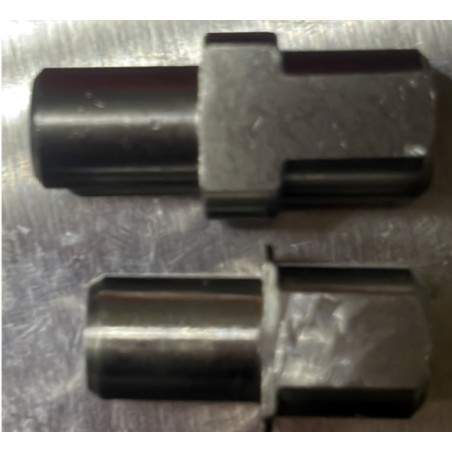 Extended nuts and extended bolts to install the motor with disc brake on the MR1 or DMR1 rear suspension Monorim - 5 
Installs t