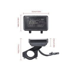 Display or control panel for Zwheel, ZRino SE, ZRino Duo Max, iScooter iX3, iScooter, iX4  or similar scooter  - 9 Display or co