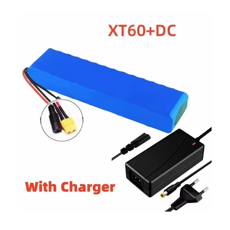 Batterie 20000mah 48v avec chargeur 54.6v 2a xt60-dc, bullet-sm, T plug-dc, xt60-sm, xt60-plug KROXNE - 6  