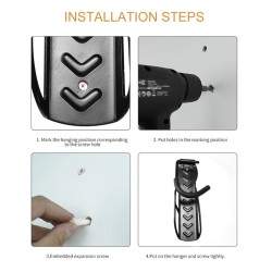 Uchwyt ścienny do zawieszenia Xiaomi M365, 1S, Pro2, M365 Pro lub Ninebot Max G30 Xiaomi - 3  