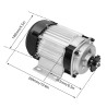 Elektromos tricikli készlet (kefe nélküli villanymotor, vezérlő, fojtószelep) 48v 500w 750w KROXNE - 21  