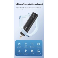 Saldatrice a punti portatile H1 con 11 e H2 con 90 modalità regolabili per batterie al litio KROXNE - 4  