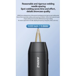 Saldatrice a punti portatile H1 con 11 e H2 con 90 modalità regolabili per batterie al litio KROXNE - 9  