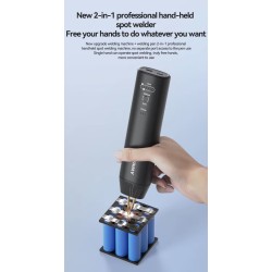 Handheld puntlasapparaat H1 met 11 en H2 met 90 instelbare standen voor lithium-batterijen KROXNE - 11  