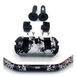 Racestuur, professionele handvatten voor fietsen, ATV, Quad 1-1/8" Kayo BSE CRF KLX KROXNE - 3  