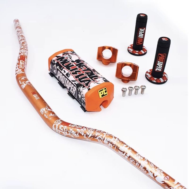 Závodní řídítka, profesionální gripy na kola, ATV, Quad 1-1/8" Kayo BSE CRF KLX KROXNE - 6  