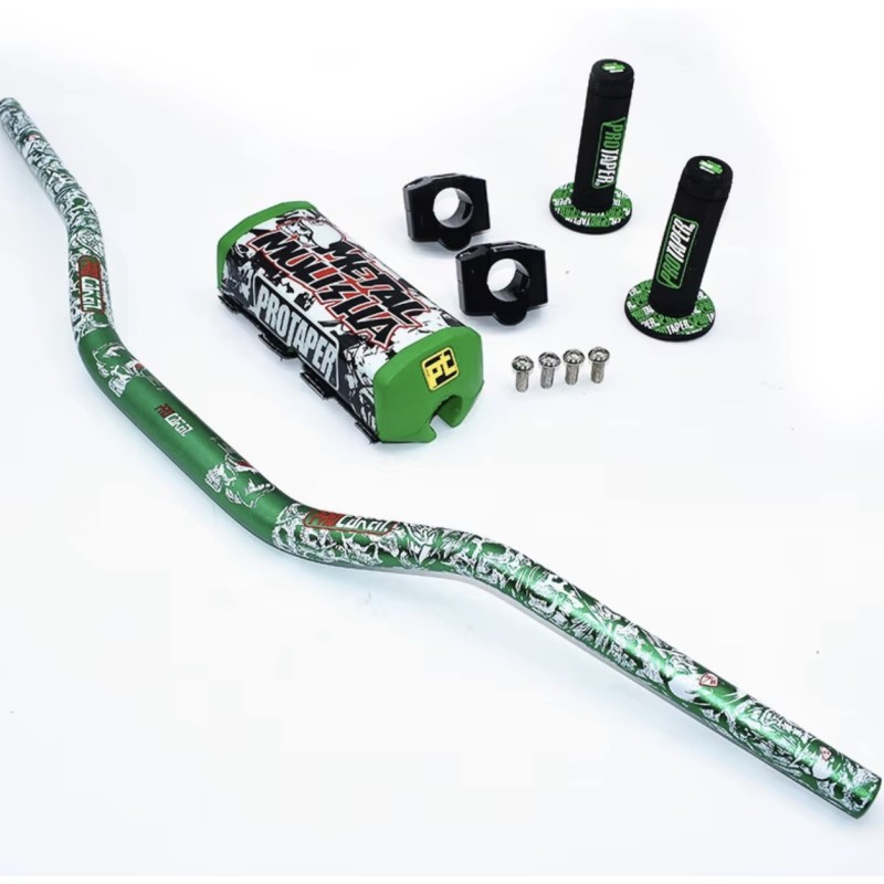 Závodní řídítka, profesionální gripy na kola, ATV, Quad 1-1/8" Kayo BSE CRF KLX KROXNE - 7  